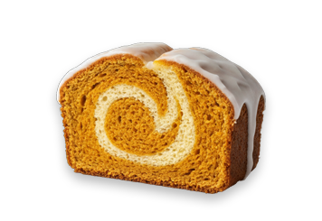 Little Green Hive - Pumpkin Loaf Slice