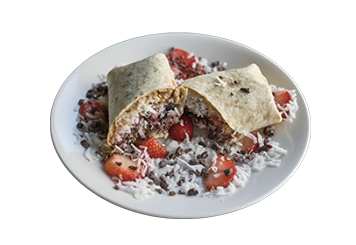Almond Butter Strawberry Wrap