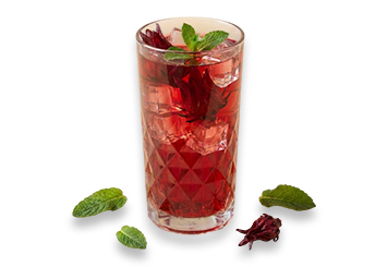 Mint Hibiscus Tea